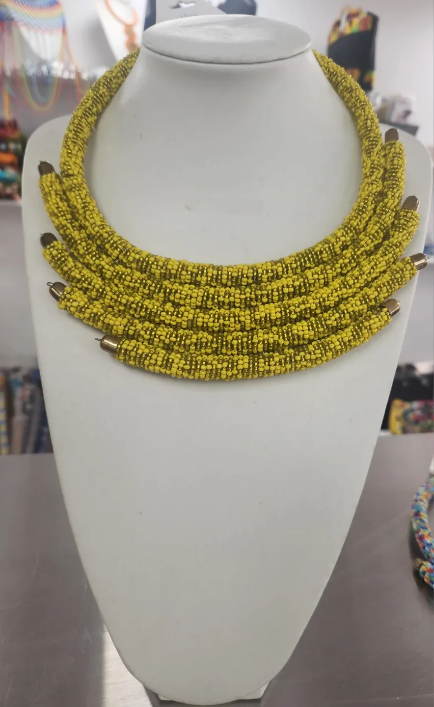 Beaded Fringe Necklace image indicator(6)