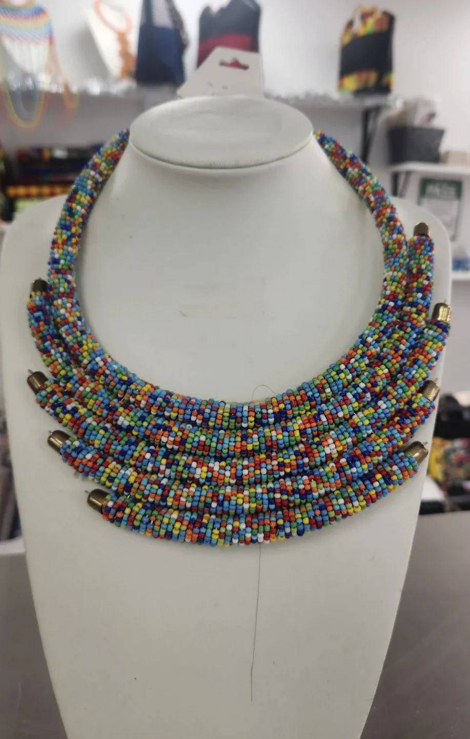 Beaded Fringe Necklace image indicator(8)