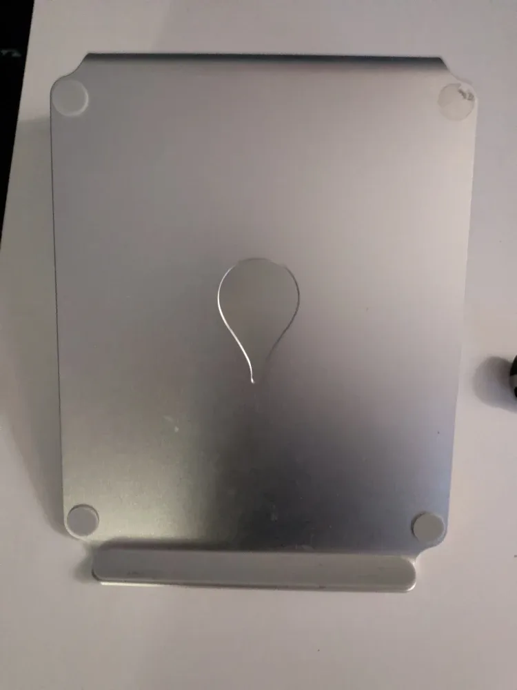 Silver Metal Tablet/Book Stand