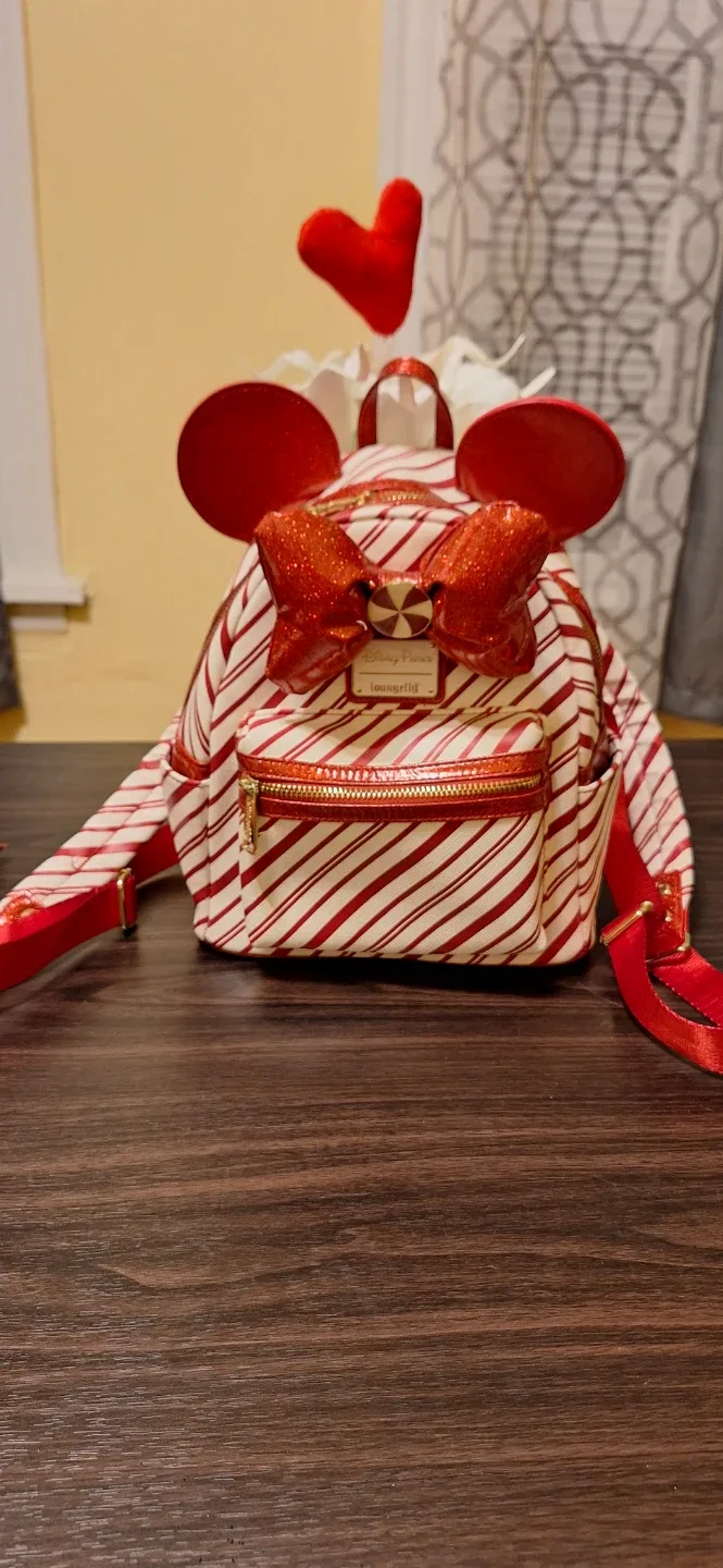 Loungefly Disney Parks Candy Stripe Backpack