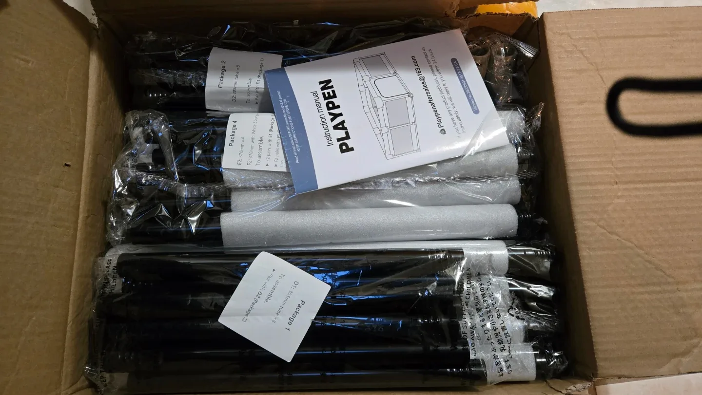 ZEEBA Extra Large Baby Playpen - 59x69in image indicator(2)