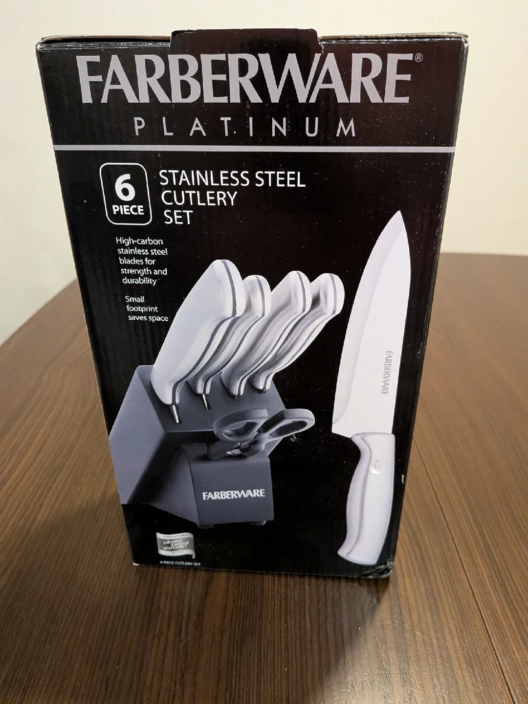 Farberware Platinum 6-Piece Stainless Steel Cutlery Set