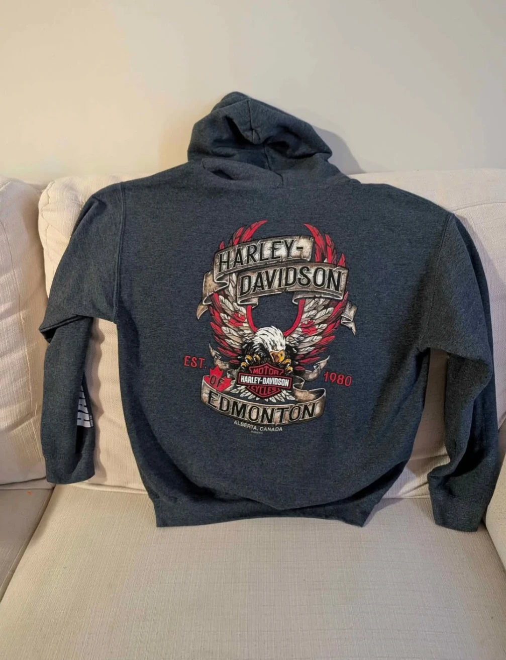 Harley-Davidson Pullover Hoodie - Size M - photo 2