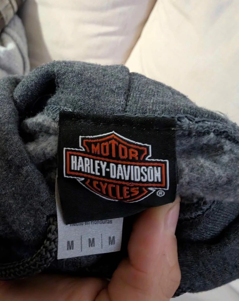 Harley-Davidson Pullover Hoodie - Size M - photo 3