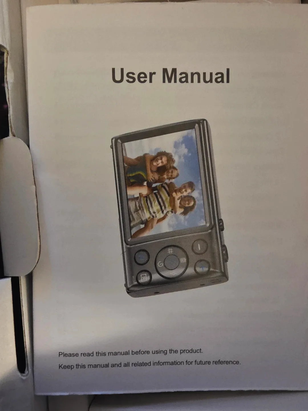 Digital Camera Autofocus Kid Shoot White image indicator(4)