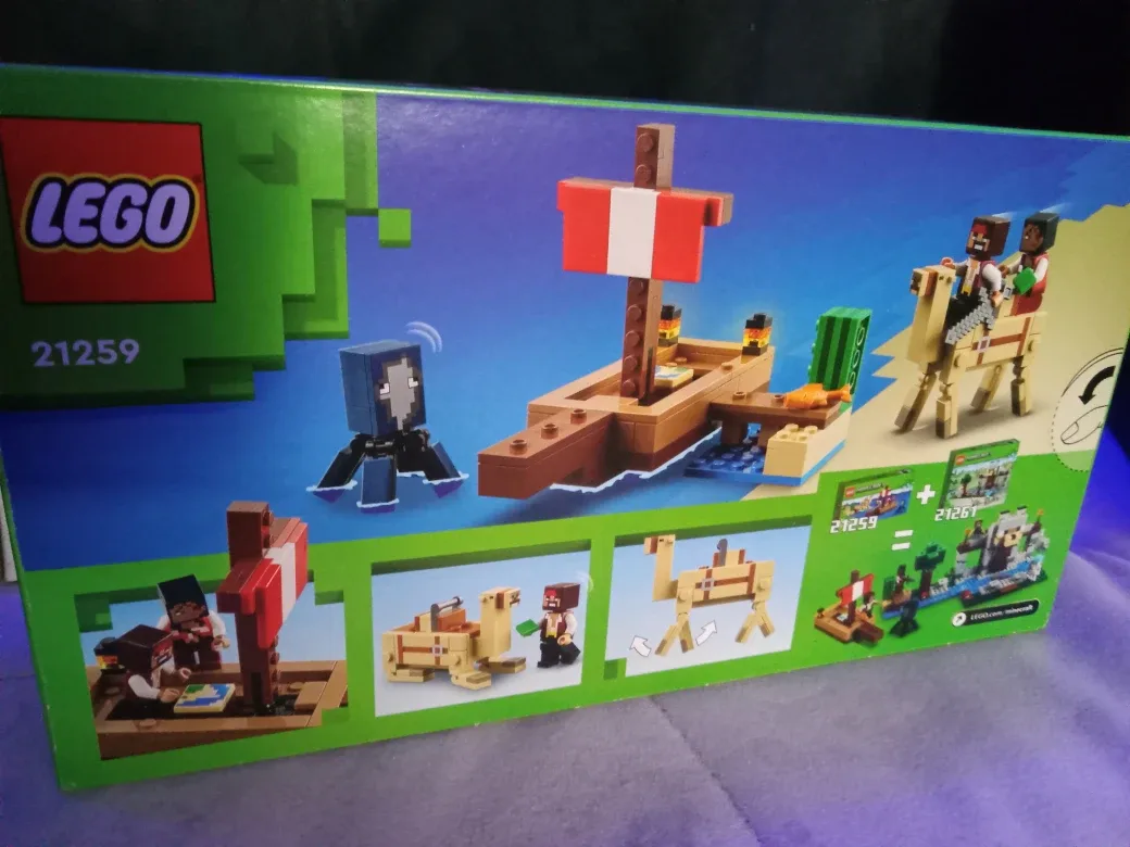 LEGO Minecraft The Pirate Ship Voyage 21259 (New) image indicator(2)