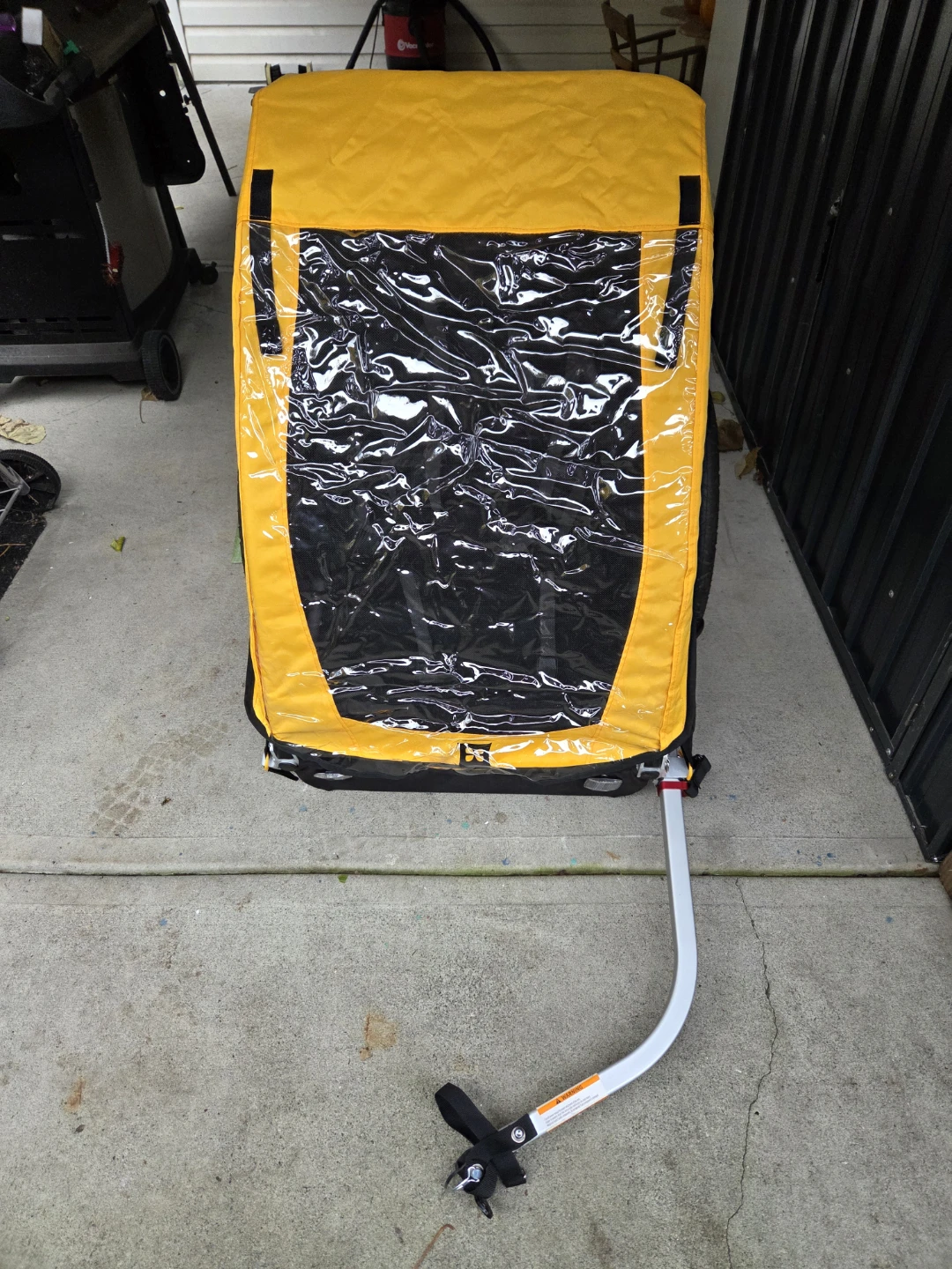 Burley Bee Bike Trailer - Yellow/Black - photo 2