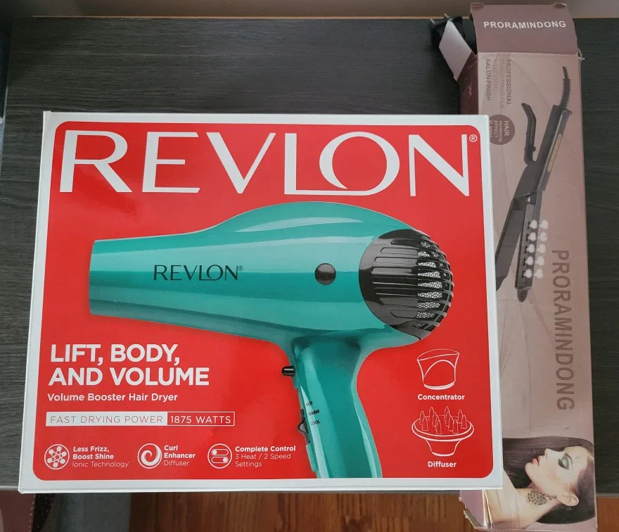 Revlon Volume Booster Hair Dryer - New in Box!