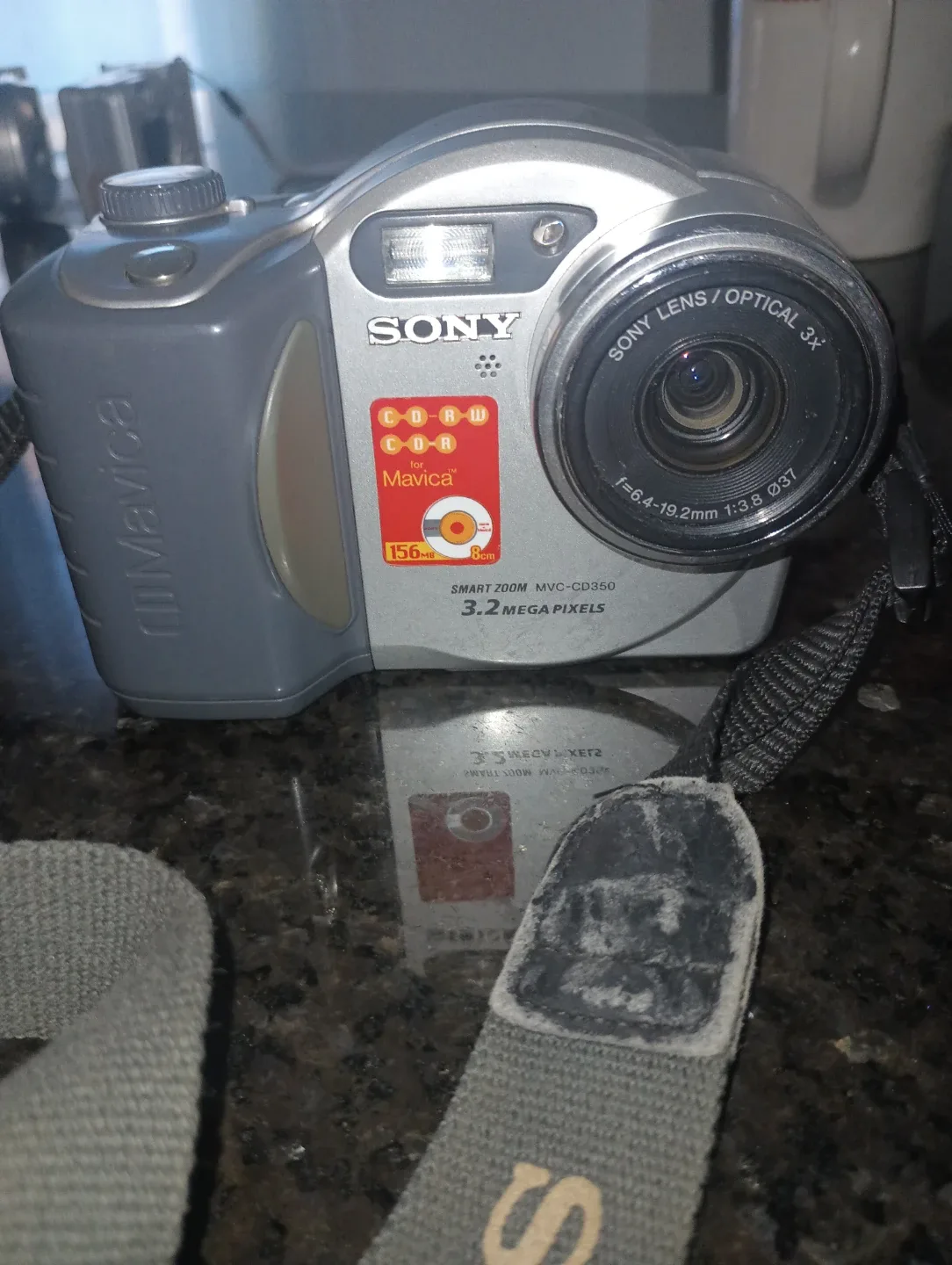 Sony Mavica MVC-CD350 Digital Camera image indicator(2)