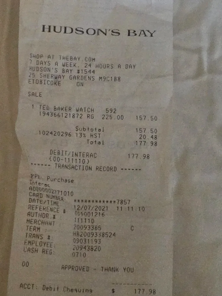 Ted Baker Ladies Watch - Gold image indicator(4)