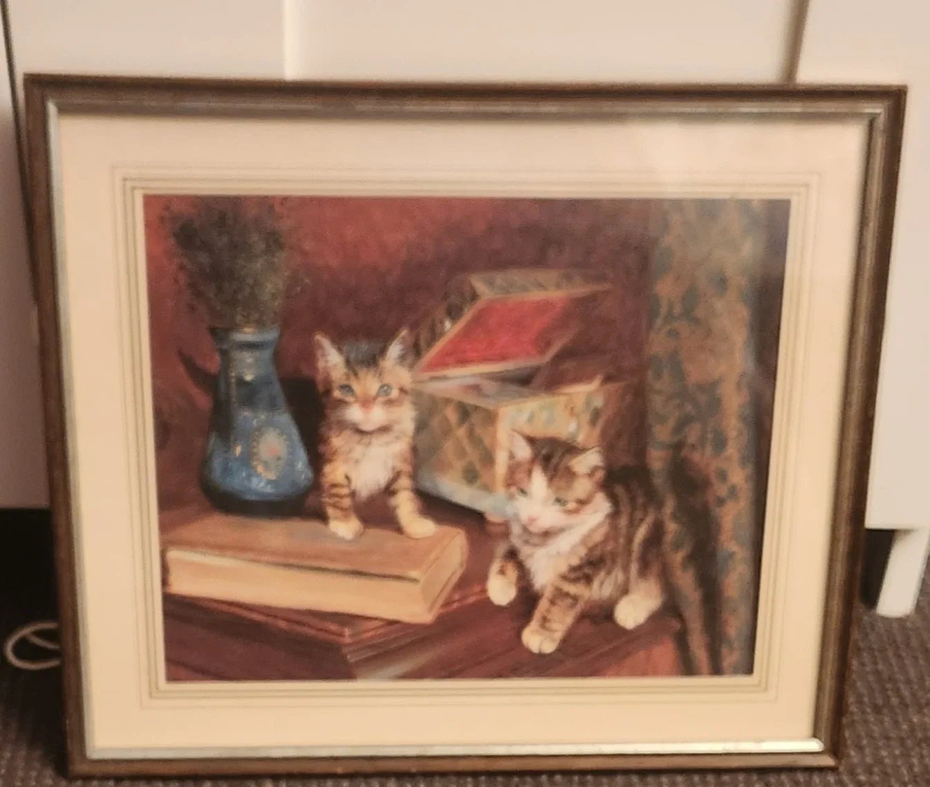 Framed Kitten Print thumbnail