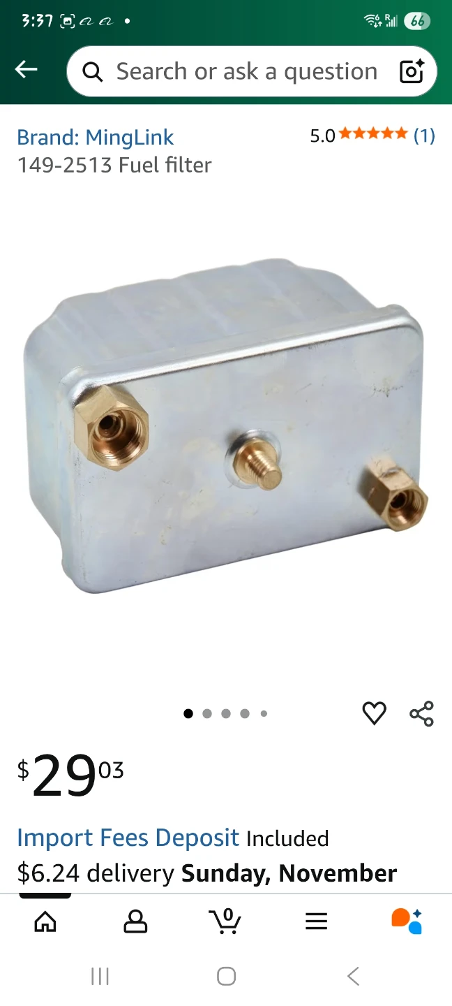 MingLink 149-2513 Fuel Filter -NEW