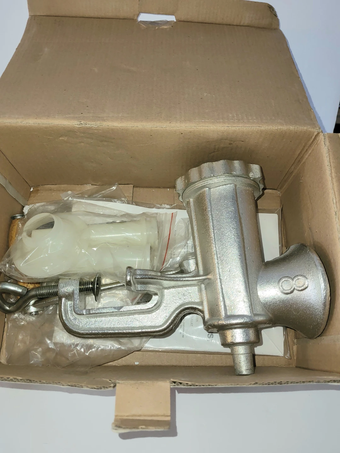 Weston Manual Meat Grinder & Sausage Stuffer No. 8 - photo 2