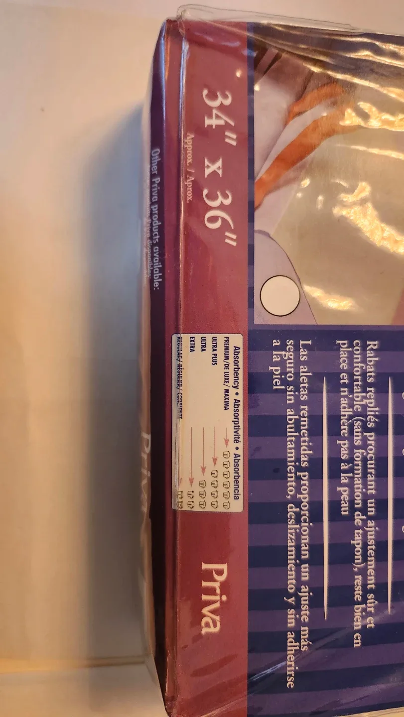 Brand New Priva Premium De Luxe Sheet Protector 34" x 36" image indicator(2)