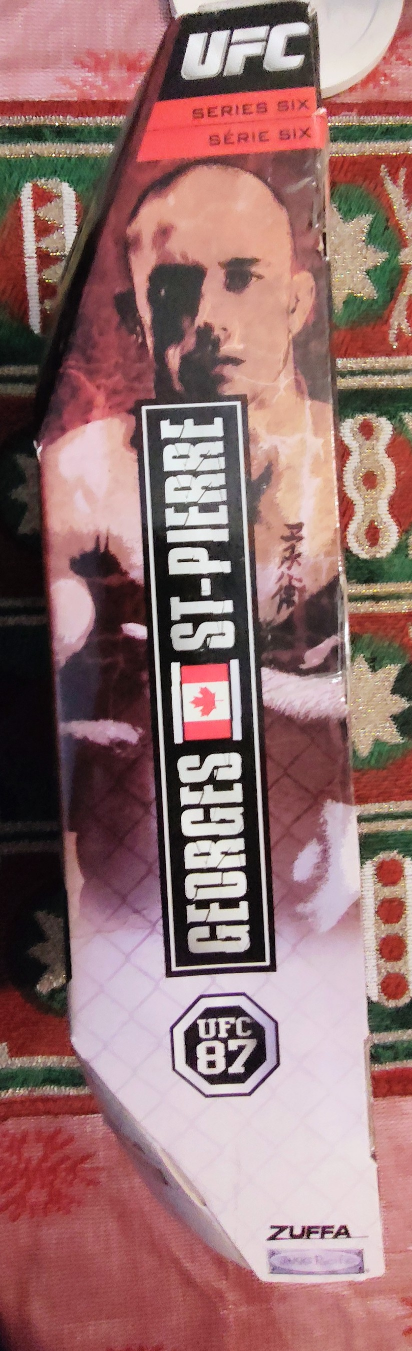 Brand new Zuffa 2010 UFC 87 Georges St-pierre 7" Jakks Pacific - photo 3