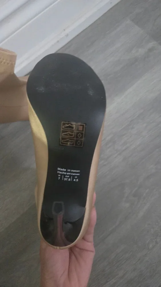 Call it Spring - Beige Heeled Ankle Boots - Size 7 image indicator(2)