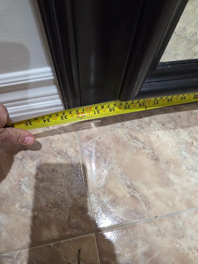 Large Black Framed Mirror (34" x 67") image indicator(2)