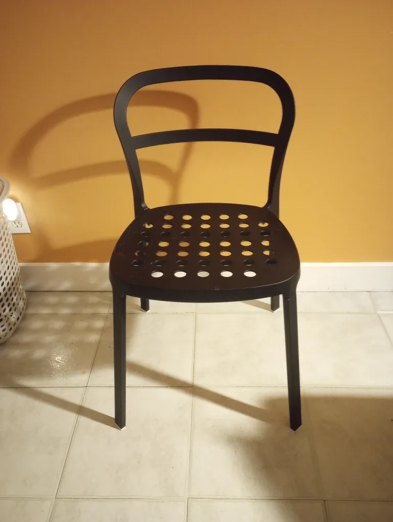 IKEA Reidar Aluminum Chair - Black image indicator(2)