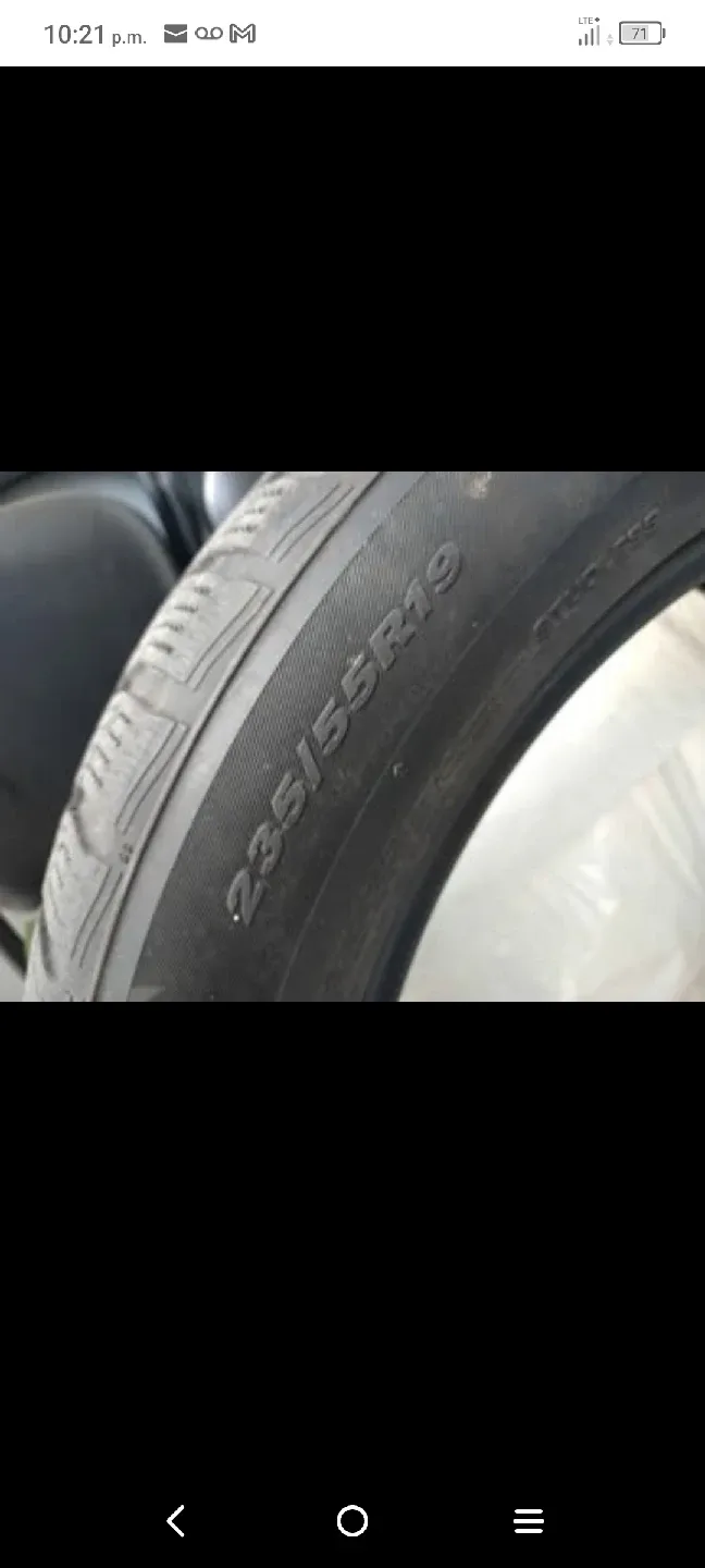 235/55R19 Tire image indicator(3)
