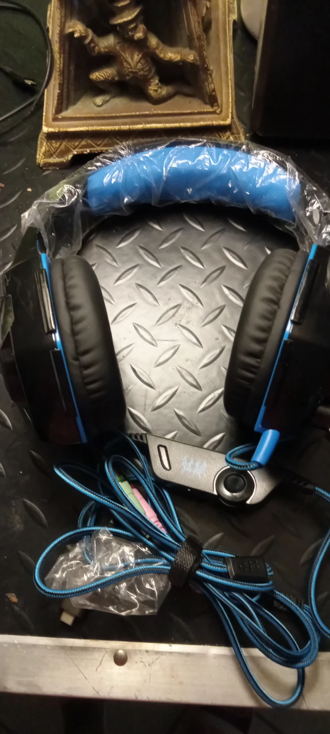 Gaming Headset - Black and Blue