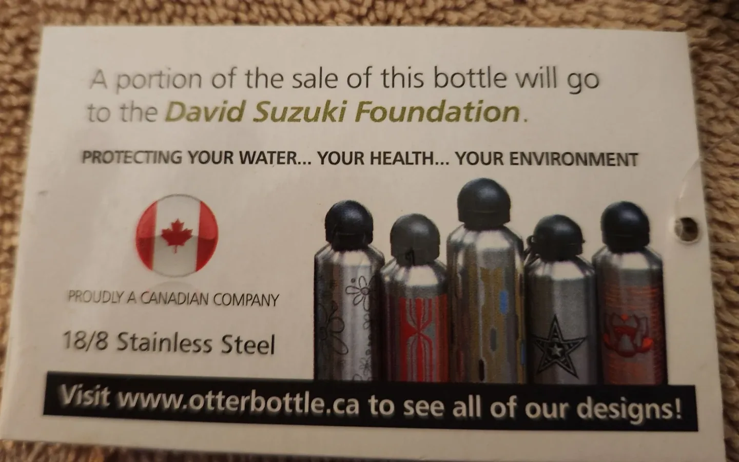Otterbottle 750ml Stainless Steel Water Bottle image indicator(5)