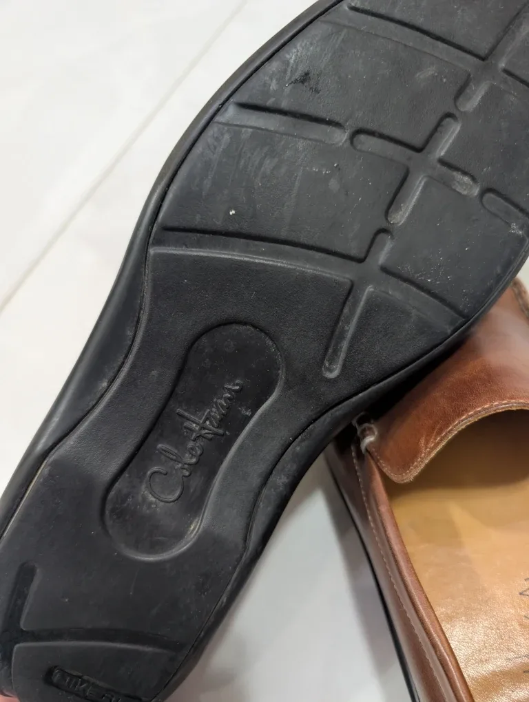 Cole Haan Brown Leather Loafers - Men's 10.5M image indicator(3)