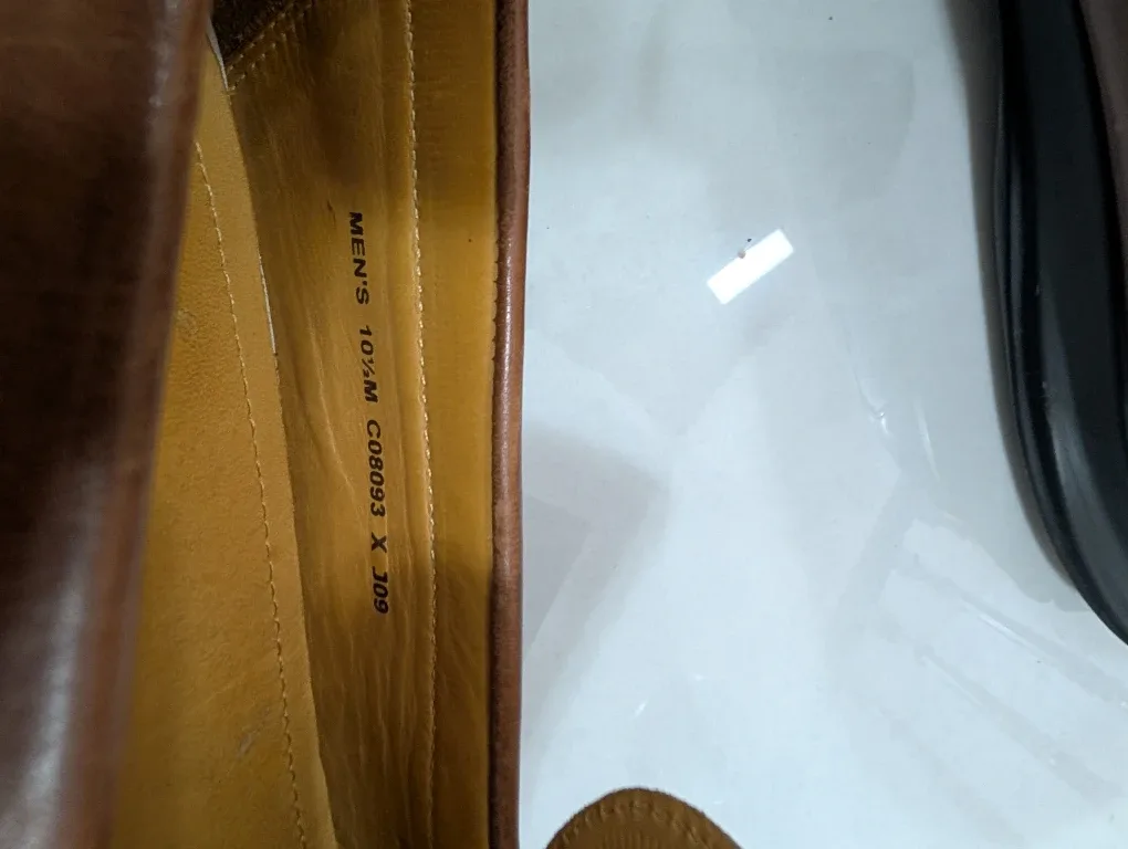 Cole Haan Brown Leather Loafers - Men's 10.5M image indicator(5)