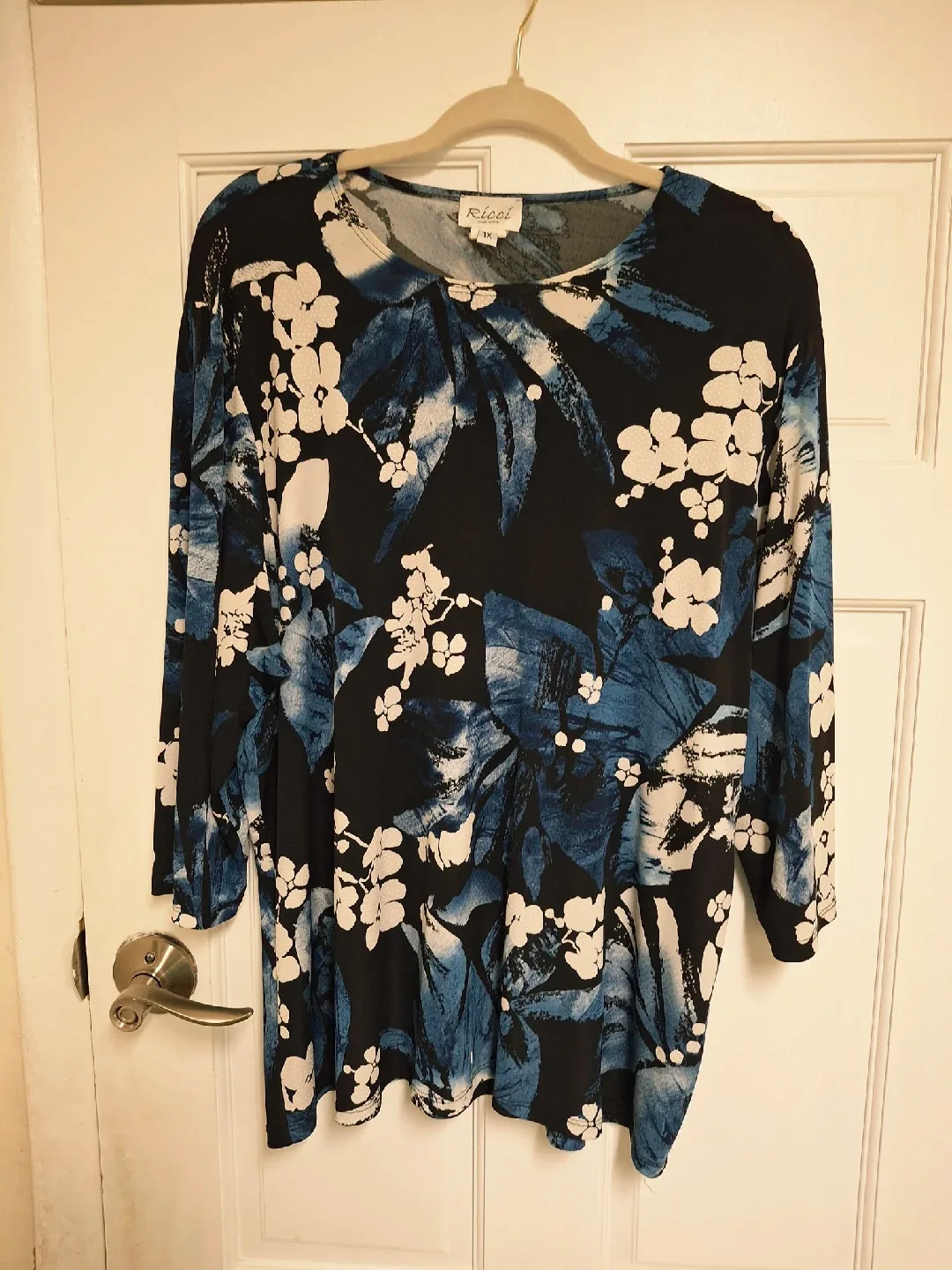 Plus Size 1x - Ricci Floral Print Top
