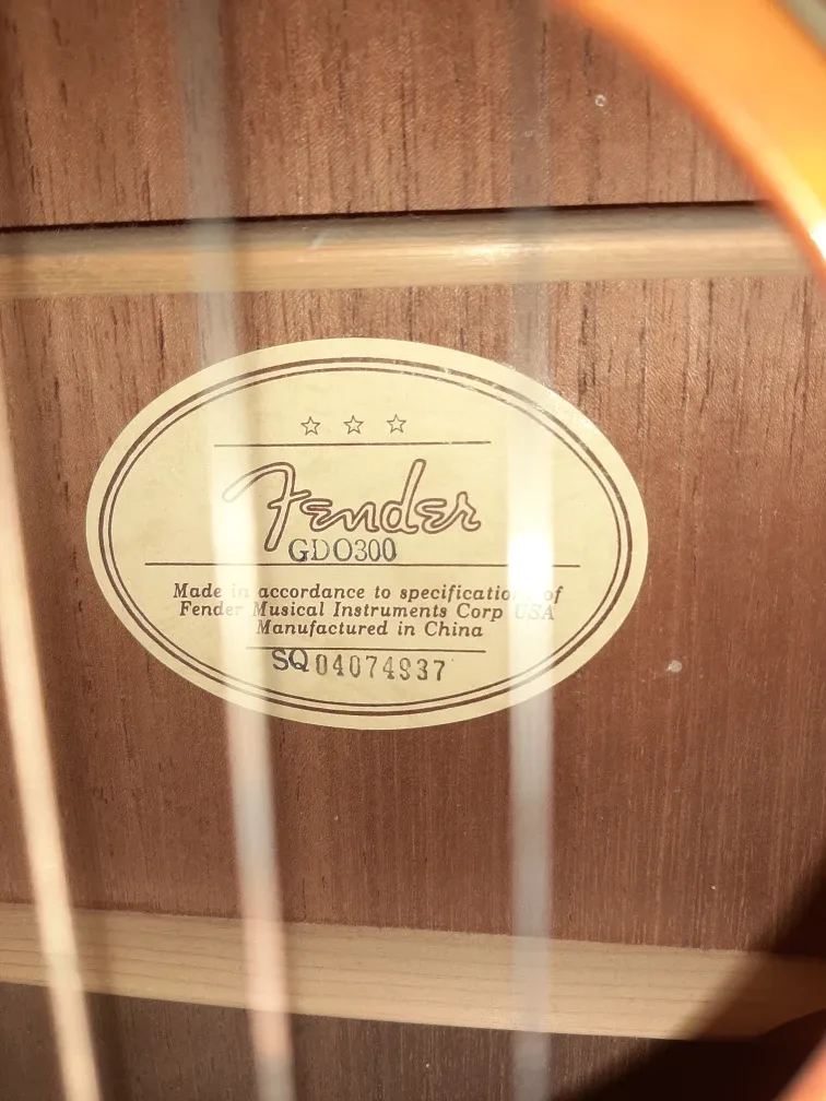 Fender GDO300 Acoustic Guitar image indicator(4)