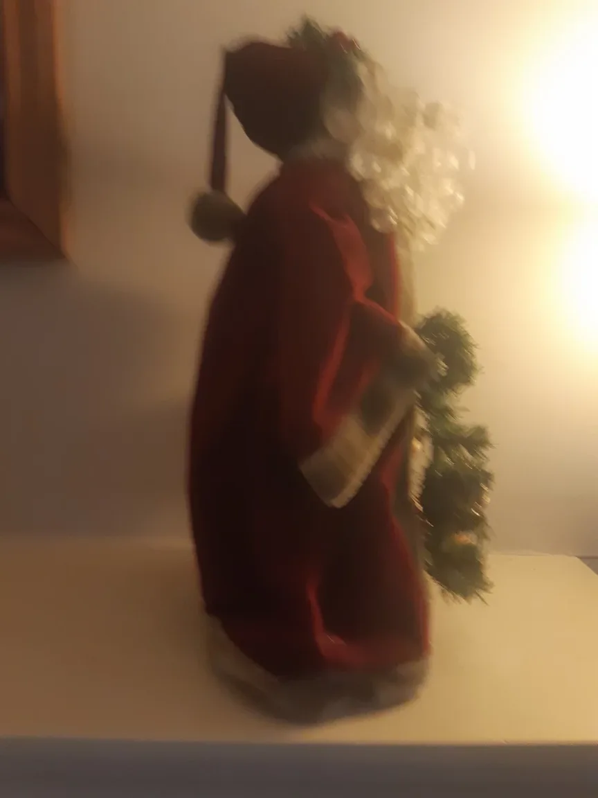 Santa tree top decoration image indicator(2)