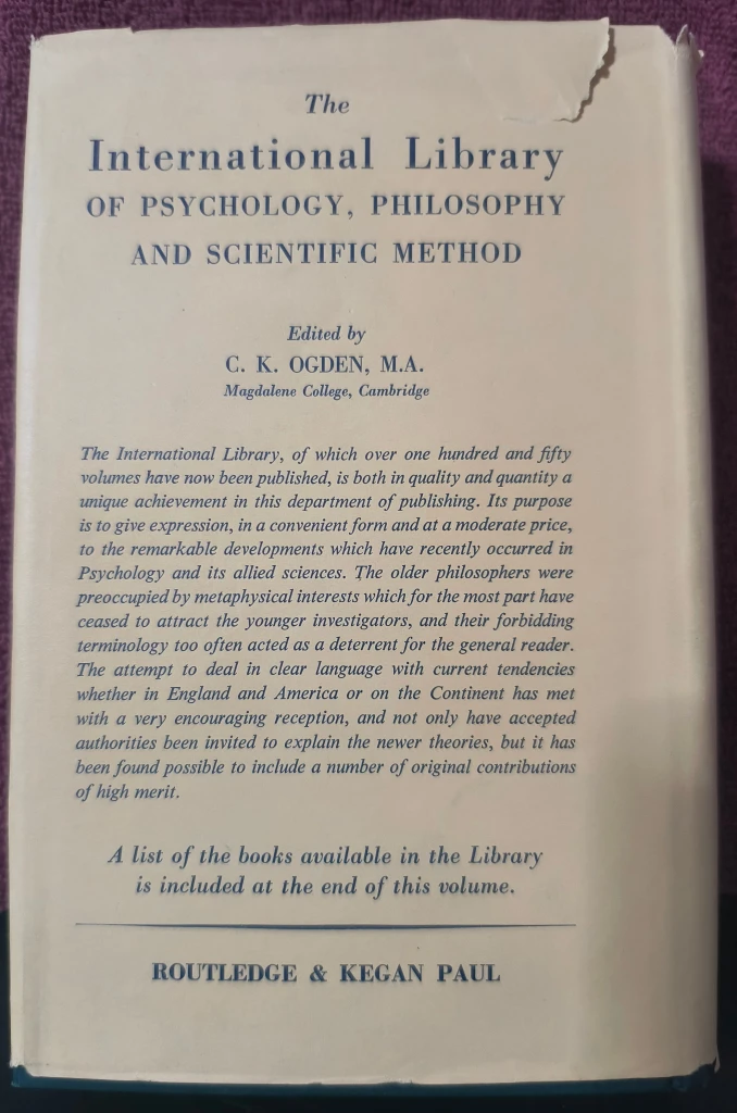 "The Mind and Its Place in Nature" by C.D. Broad - photo 2