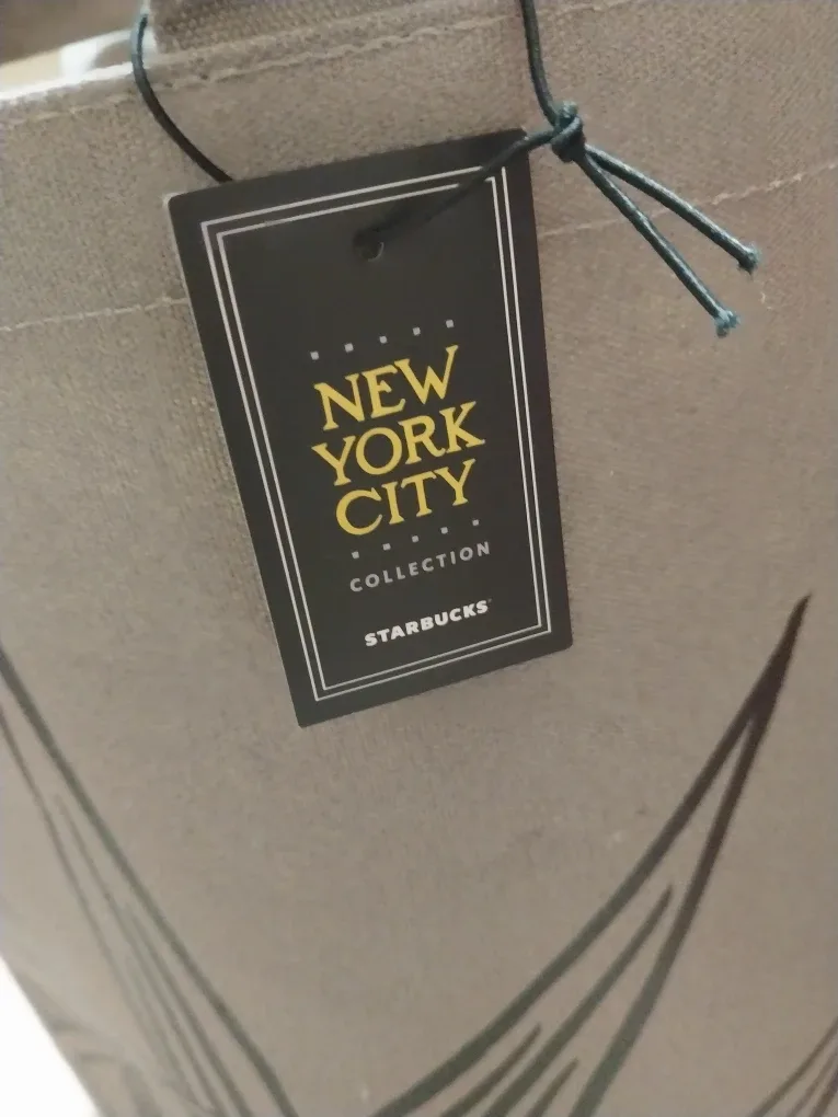 Starbucks New York City Tote Bag image indicator(2)