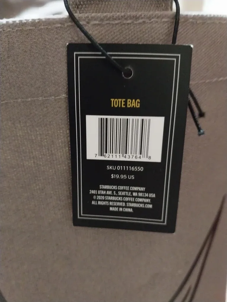 Starbucks New York City Tote Bag image indicator(3)