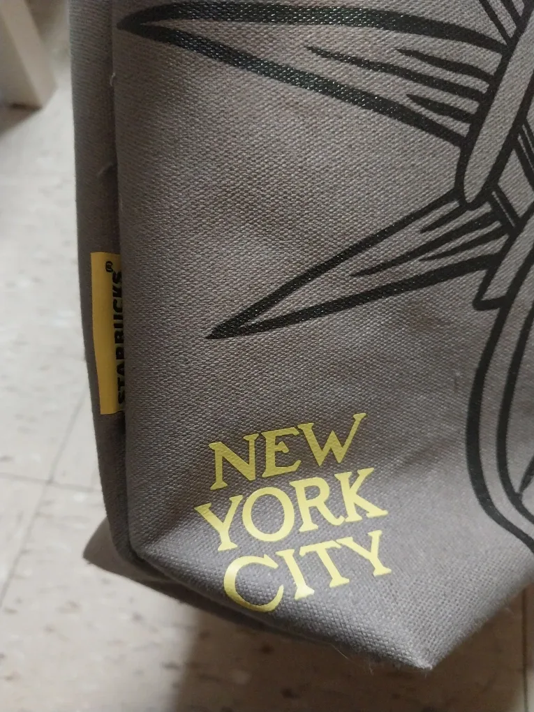 Starbucks New York City Tote Bag image indicator(4)