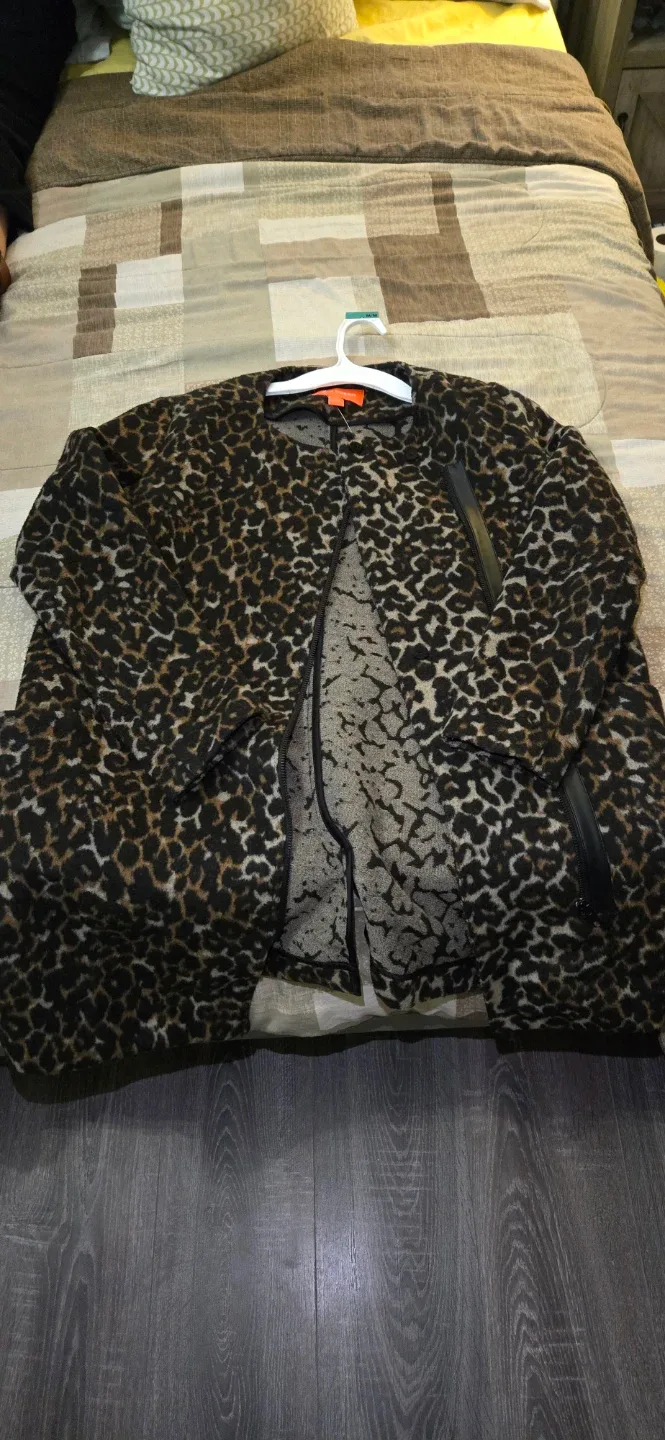 Joe Fresh Leopard Print Jacket