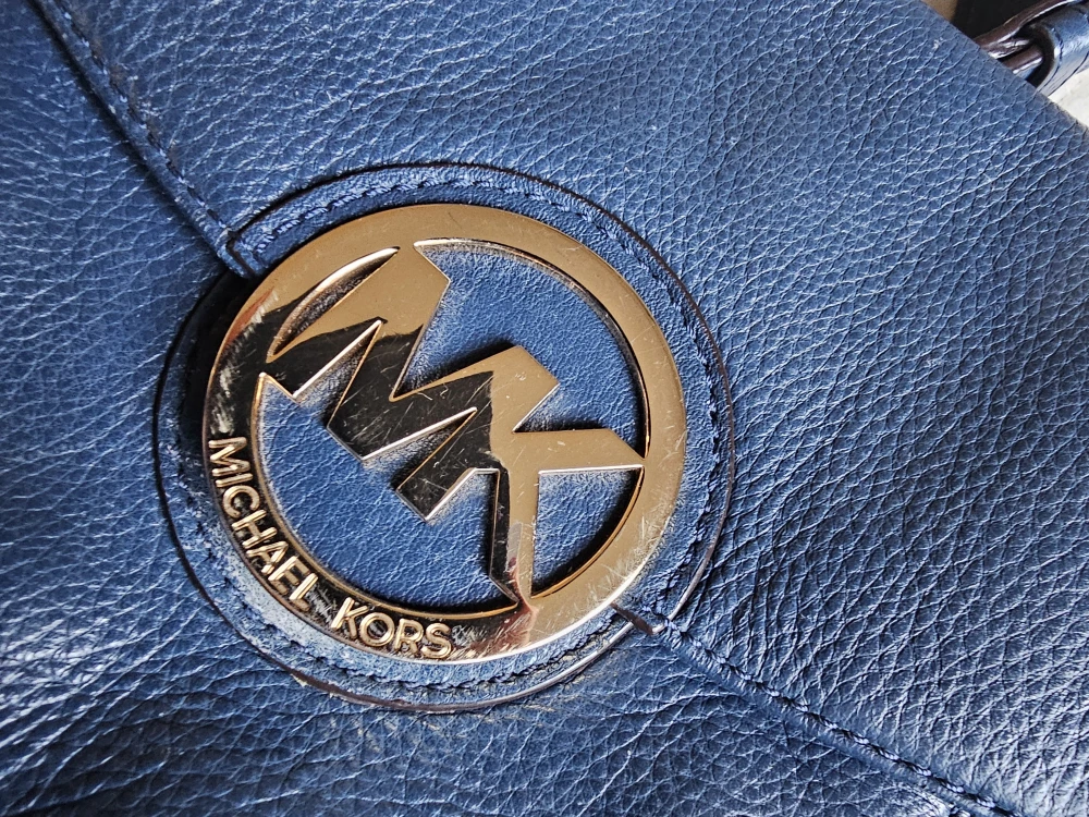 Michael Kors Blue Leather Crossbody Bag - photo 2
