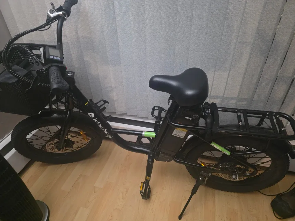 eBike 500w: large capacity supports up to 120Kg image indicator(2)