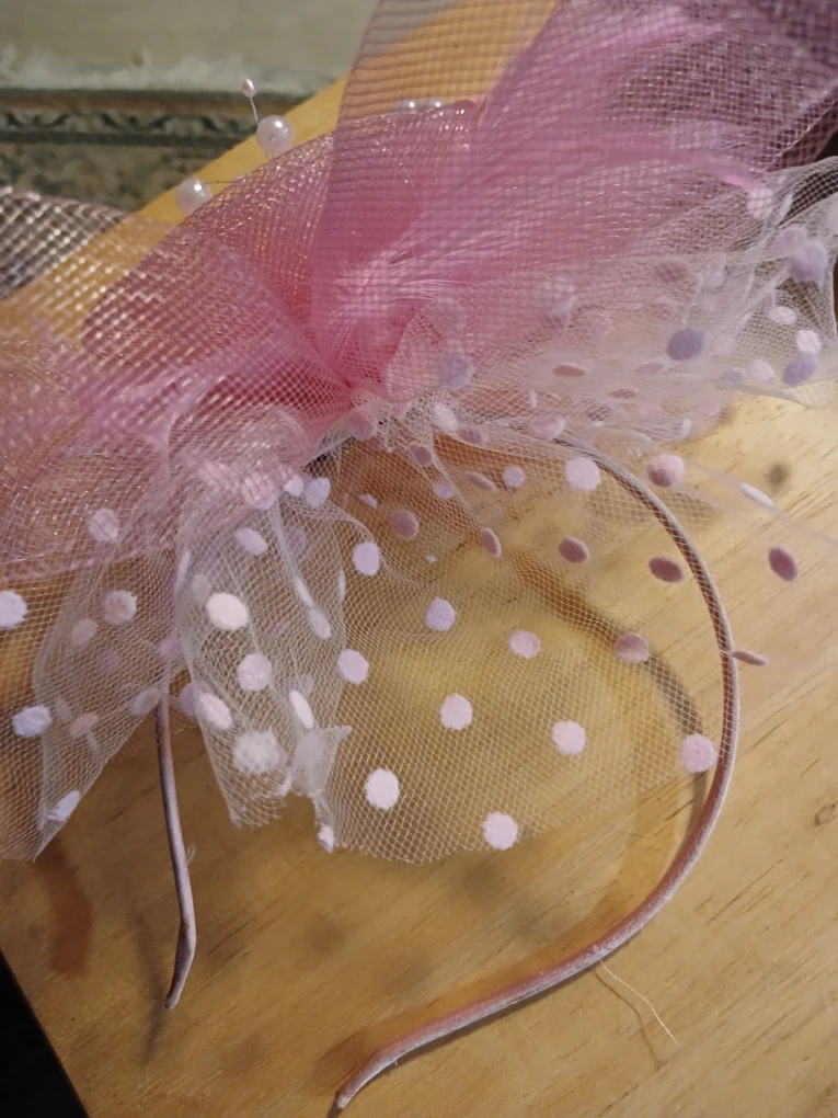 Green & Pink Decorative Fascinator Hats brand new - photo 2
