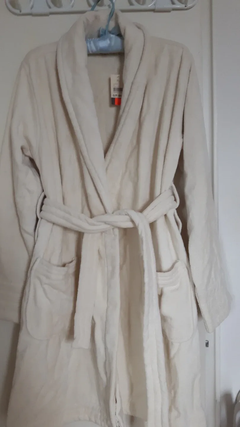 Cream XL/TG Bath Robe