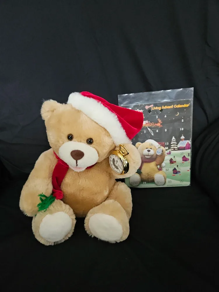 Animated Advent Christmas Bear "Callie"