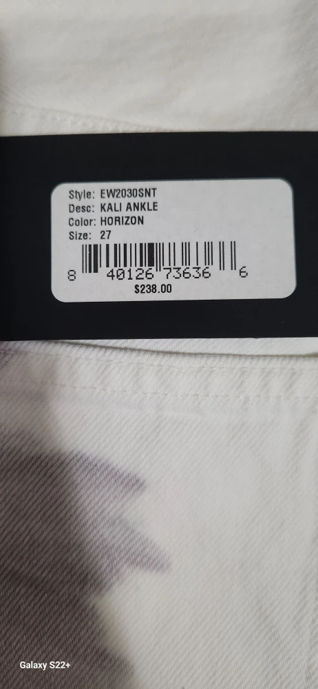 Edwin Kali Ankle Jeans - Size 27 - photo 2