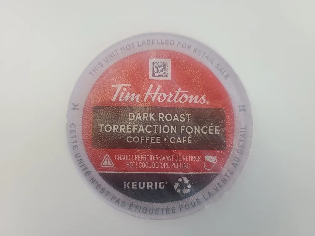 Keurig Coffee K-Cup Pods-Tim Hortons Dark Roast/ 9 capsules image indicator(2)