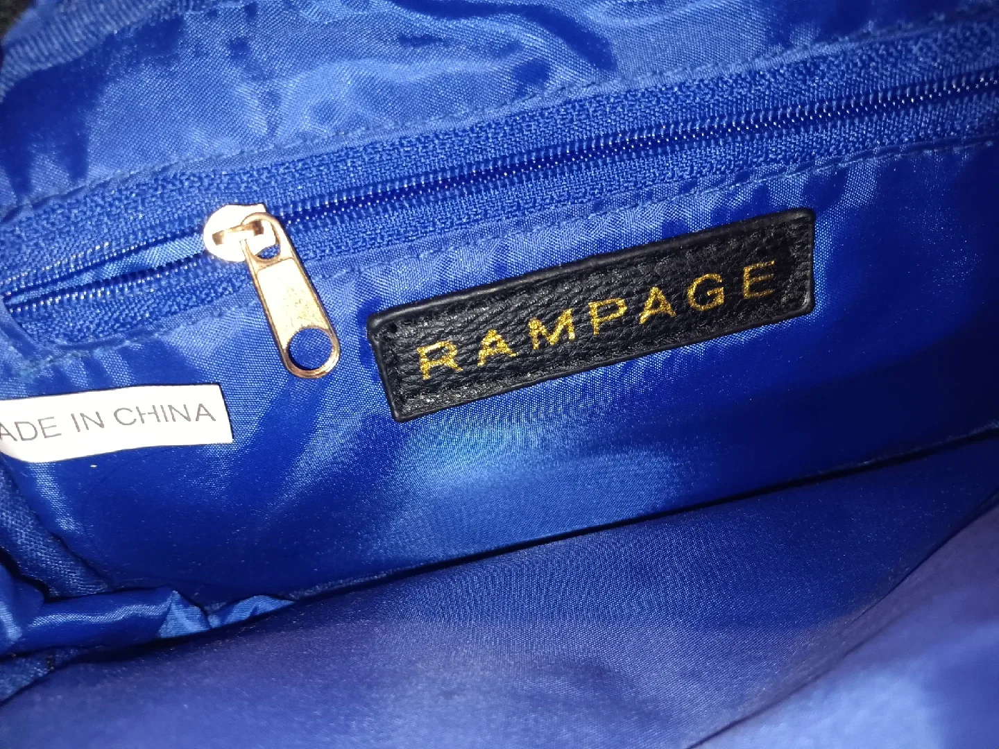 Rampage Black Studded Crossbody Bag image indicator(3)