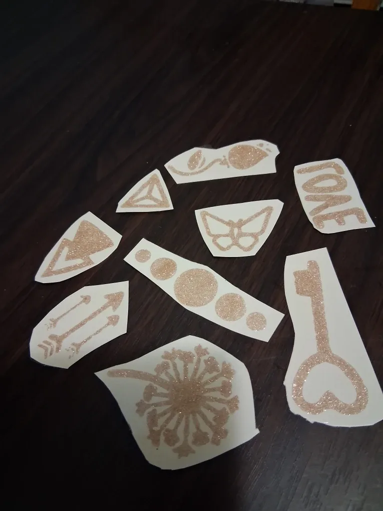 Assorted Glitter Temporary Tattoos