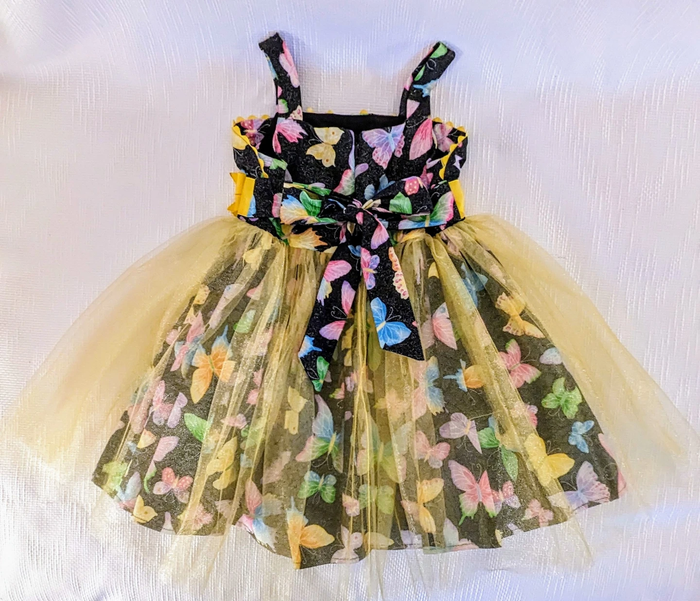 Girl dress Butterfly Print - photo 2