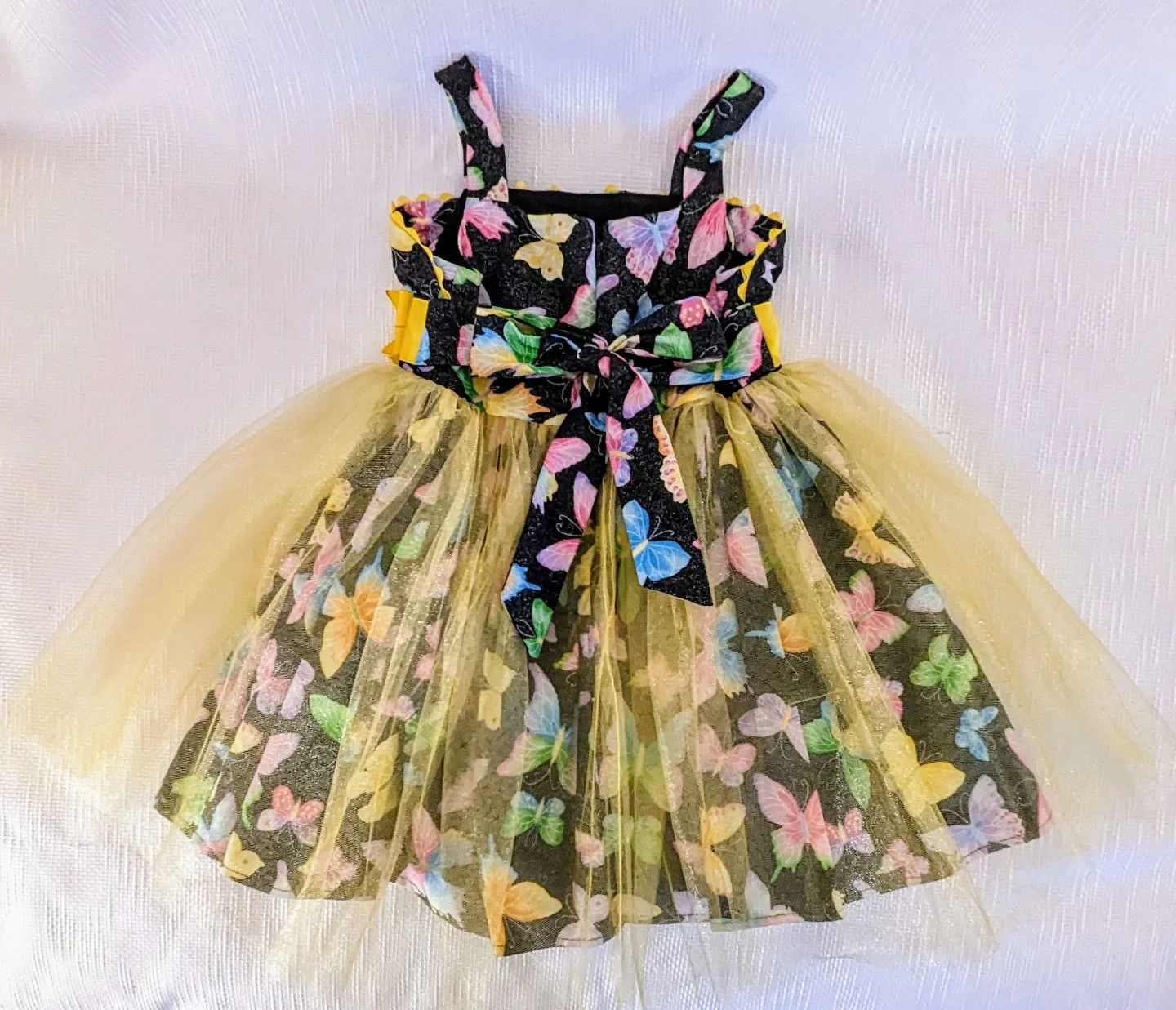 Girl dress Butterfly Print image indicator(2)