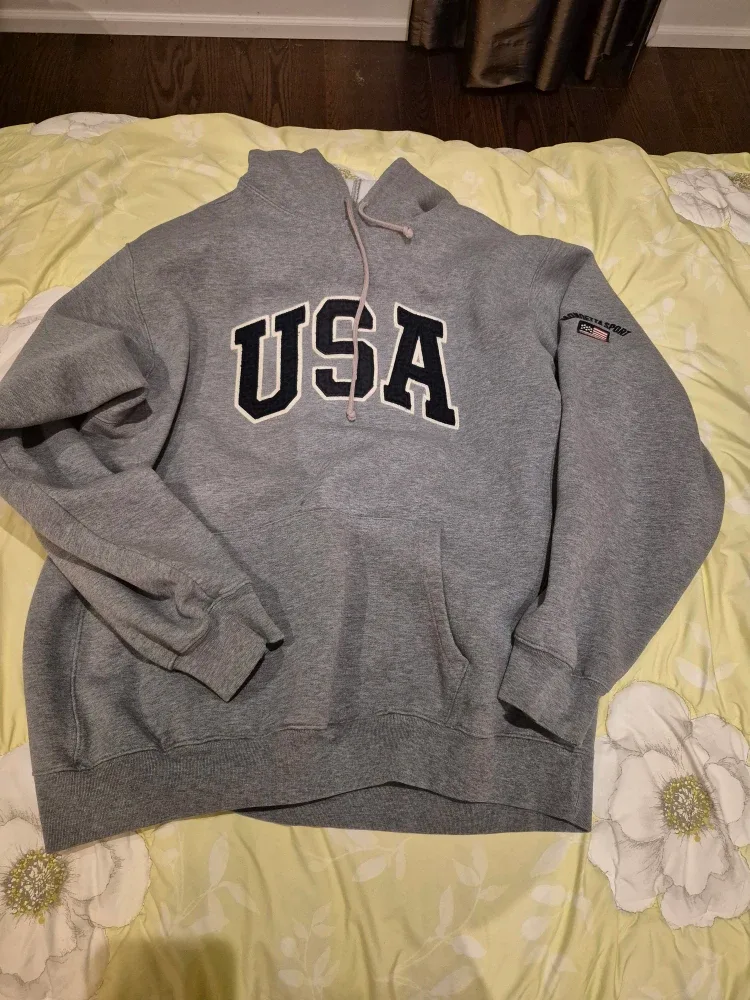 Donnetella Sport Grey 'USA' Hoodie