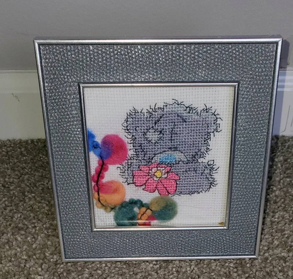 Me To You Framed Cross Stitch Art