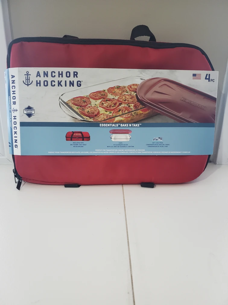 Anchor Hocking Bake N Take 4-Piece Set