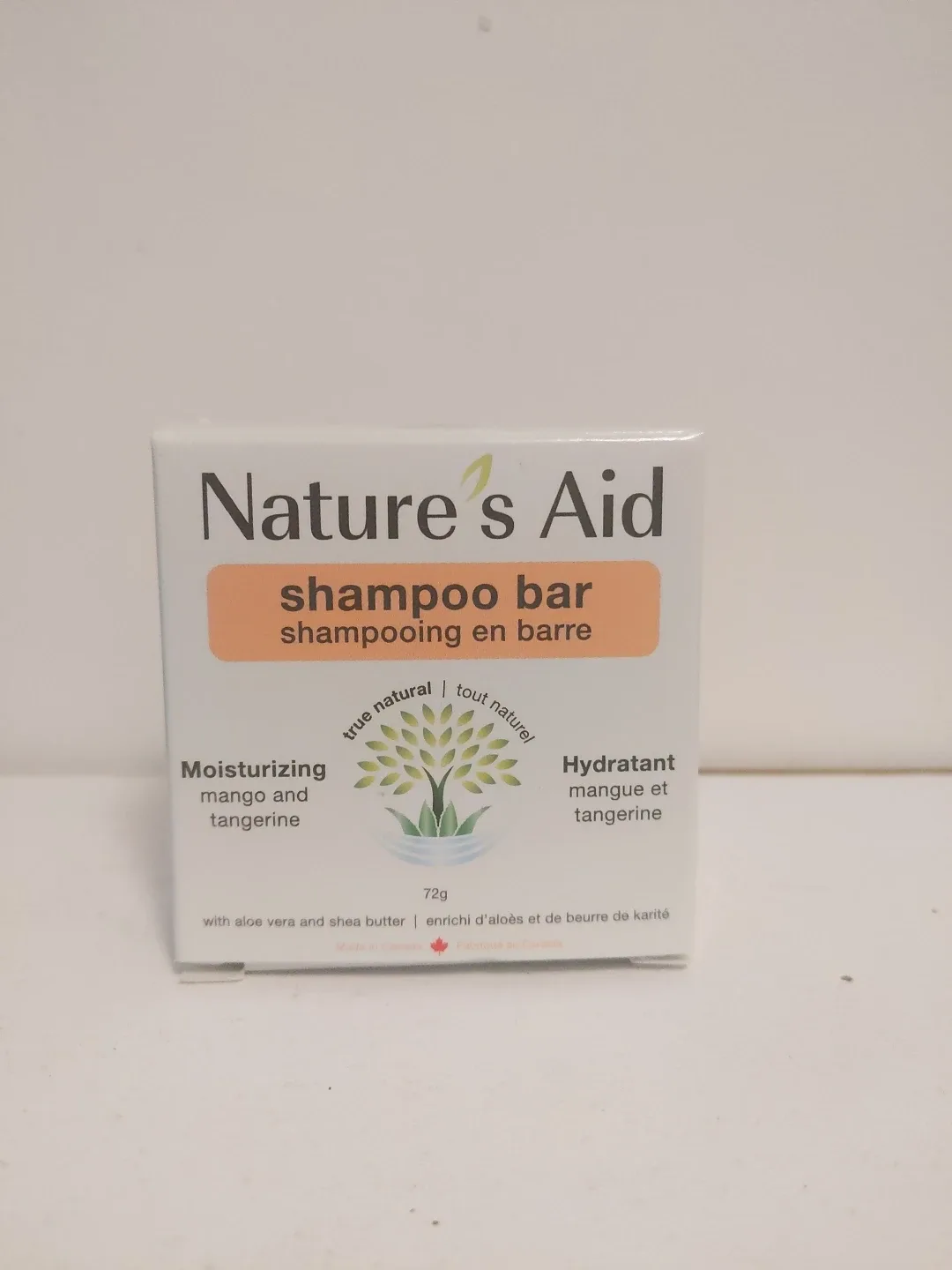 Nature's Aid Shampoo Bar - Mango & Tangerine